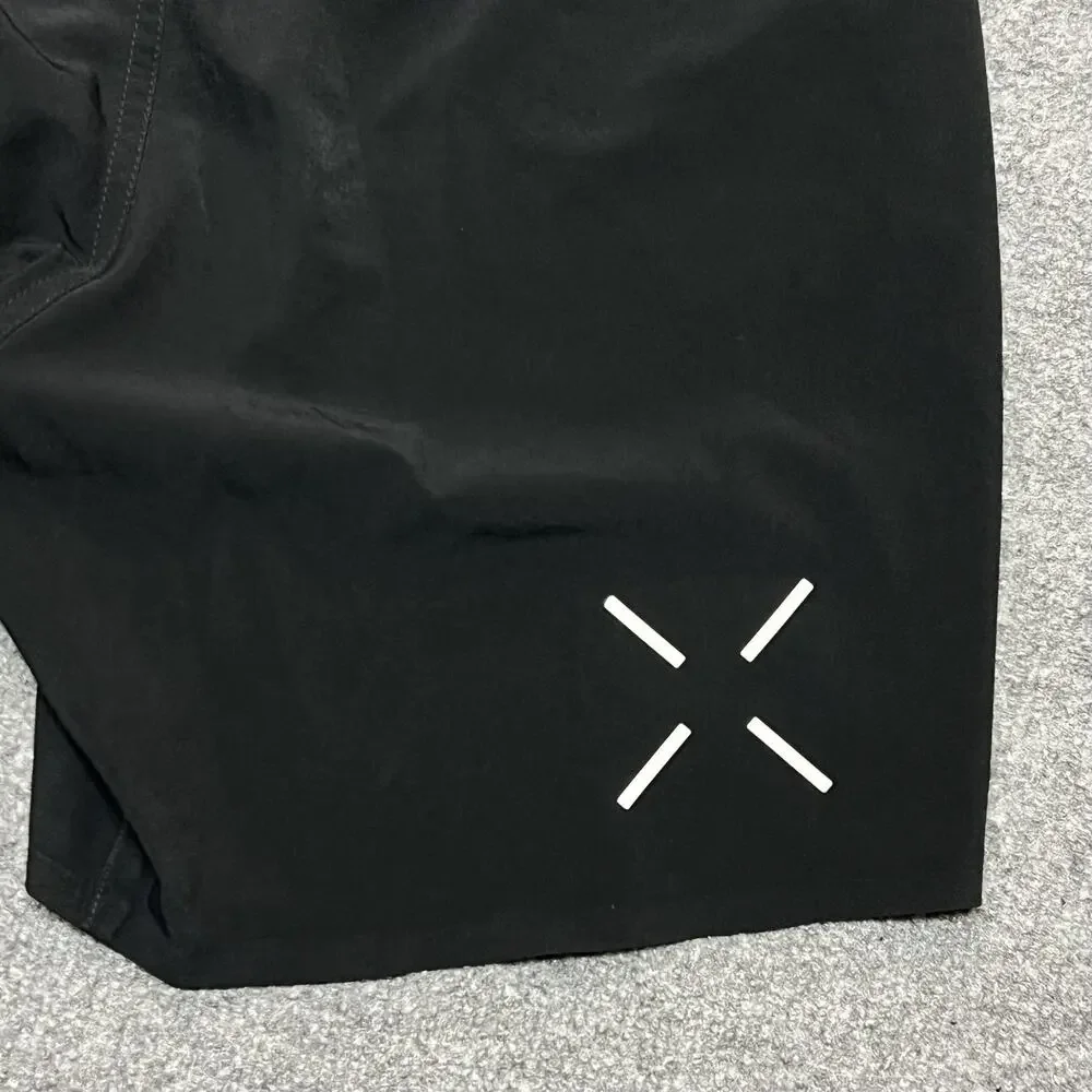 Ten Thousand Interval Shorts Mens Small Black 7 Inseam Running Training Gym